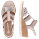 29. Bequeme Keilsandaletten Remonte W RKR667 Roségold