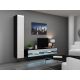 2. TV-Schrank VIGO NEU '180' 30/180/40 schwarz/weiß flach