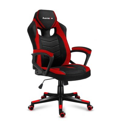 Huzaro FORCE 2.5 Gaming-Stuhl aus rotem Netzgewebe