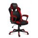 Huzaro FORCE 2.5 Gaming-Stuhl aus rotem Netzgewebe