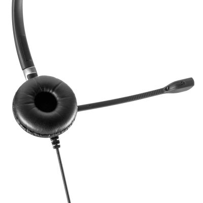 6. EPOS IMPACT SC 638 Headset mit Kabel und Kopfbügel für Anrufe/Musik, Schwarz/Silber