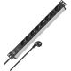 5. Brennenstuhl – SS 19.500A – Alu-Line – 8-fach Steckdosenleiste, 2 m