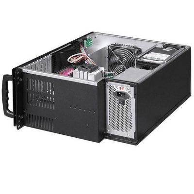 5. TECHLY ATX PC-Rackgehäuse 19 Zoll 4U Schwarz 30