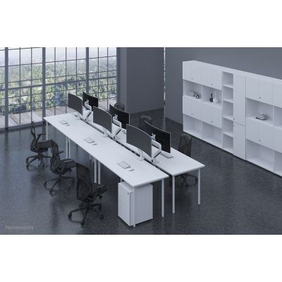 2. Neomounts NM-D775WHITEPLUS Monitorhalterung/Ständer 124,5 cm (49") Schreibtisch Weiß