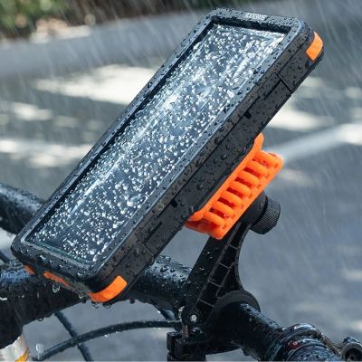 3. Rockbros HW-87 Magnetische, wasserdichte Handyhalterung – Schwarz