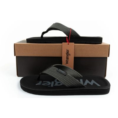 10. Wrangler Herren-Flipflops Zane, graue Flip-Flops