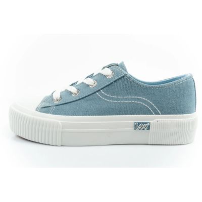 2. Lee Damen-Sportschuhe Isla Sneakers blaue Plateau