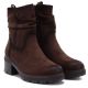 8. Gefütterte Damen-Ankle-Boots, braun, S.Barski HY62-8100