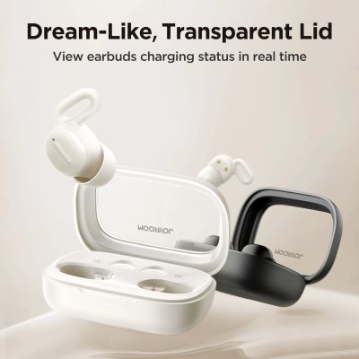10. Joyroom JR-TS1 Cozydots Series Kabellose TWS-Kopfhörer mit aktiver Geräuschunterdrückung (ANC) und Bluetooth 5.3 – Schwarz
