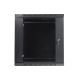 4. Lanberg WF01-6412-10B Rack-Schrank (12 HE; 635 mm / 600 mm / 450 mm; Wandmontage; Glas; 19 Zoll; schwarz)