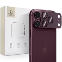 Tech-Protect Camfull Fit+ Displayschutzfolie aus gehärtetem Glas für iPhone 18 Pro – Burgunderrot