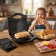 15. Esperanza Portabella EKT006K Sandwichmaker (700 W; schwarz)