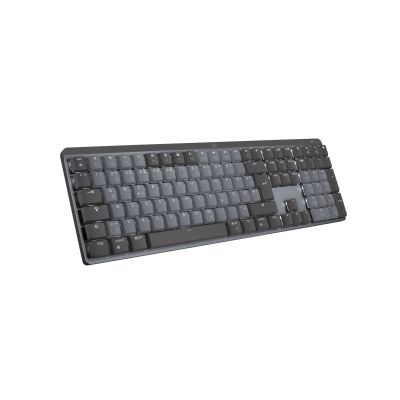 7. Logitech MX Mechanische Tastatur Office RF Wireless + Bluetooth QWERTZ Deutsch Graphit, Grau