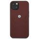 2. BMW Leather Curve Perforate Case für iPhone 13 – Rot