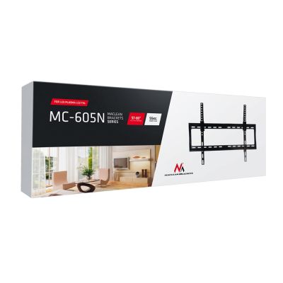 6. Maclean MC-605 TV-Wandhalterung (Wandmontage, neigbar - 70"; max. 35 kg)