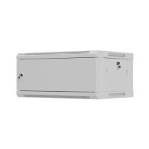 LANBERG Wandregalschrank 19" 4HE 600x450 GRAU METALLTÜR (FLACHVERPACKT)