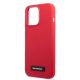6. Karl Lagerfeld KLHCP13LSLMP1R iPhone 13 Pro / 13 6.1" Hardcase rot/rote Silikonplakette