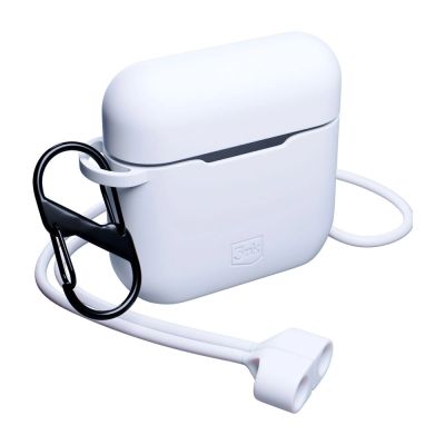 6. 3mk Silikon-AirPods-Hülle für AirPods 3 – weiß