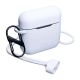 6. 3mk Silikon-AirPods-Hülle für AirPods 3 – weiß
