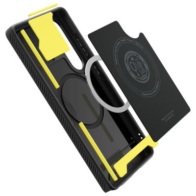 14. Spigen Rugged Armor Mag Hülle für Samsung Galaxy S25 Ultra - Schwarz