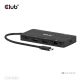 10. Club3D USB-C 9-in-1-Hub >2xHDMI/2xUSB/USB-C/LAN 4K60Hz PD100W (Einzelhandel)