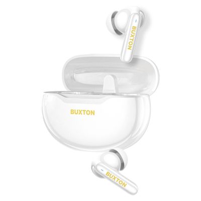 5. BUXTON BTW-7200 TUYA – Weiße In-Ear-Bluetooth-Kopfhörer