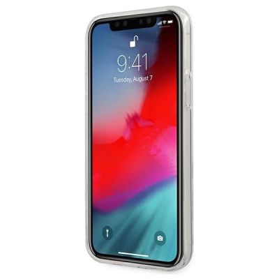 5. Guess GUHCP12M3D4GTR iPhone 12/12 Pro 6,1" transparentes Hardcase 4G 3D Pattern Collection
