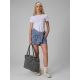 4. Damen-T-Shirt mit schmaler Passform und Aufdruck 4F 4FRAW26TTSHF4373-10S