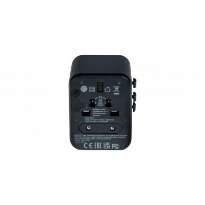 Verbatim 49544 Universal-Netzsteckeradapter Schwarz