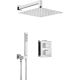 Unterputz-Duschset mit Thermostat-Box