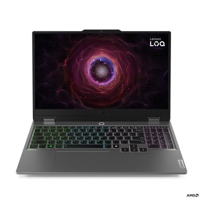 17. Lenovo LOQ 15ARP9 AMD Ryzen™ 5 7235HS Laptop, 39,6 cm (15,6 Zoll) Full HD-Display, 12 GB DDR5-SDRAM, 512 GB SSD, NVIDIA GeForce RTX 4050, Wi-Fi 6 (802.11ax), Windows 11 Home (US-Englisch), Grau