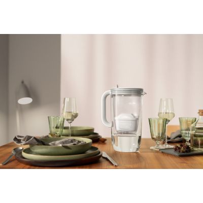 9. Brita Glass+1 Maxtra Pro PP Filterkanne (Grau)
