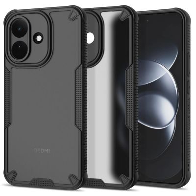 Tech-Protect Rugged Shield Case für Xiaomi Redmi Note 17 Pro 5G – Mattschwarz
