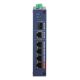 3. Dahua Technology CHS4106-4ET-60 Managed L2 Fast Ethernet (10/100) Netzwerk-Switch mit PoE-Unterstützung, Desktop-Farbe, Blau