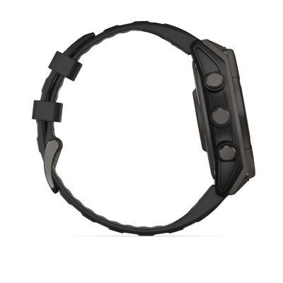 9. Garmin Fenix 8 Solar Saphir Titan Carbon Grau Uhr