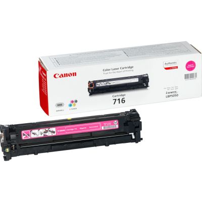 Canon Toner 716 Tonerkartusche, 1 Stück, Original Magenta