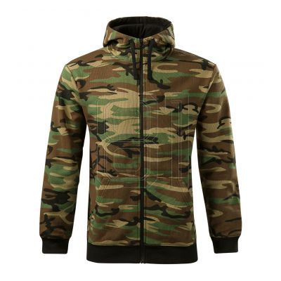 3. Malfini Camo Zipper M MLI-C1933 Sweatshirt