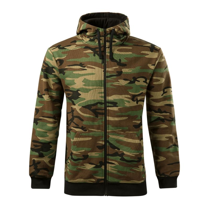 3. Malfini Camo Zipper M MLI-C1933 Sweatshirt