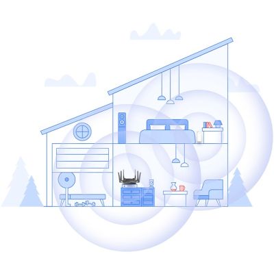 9. D-Link AX1800 Mesh Wi-Fi 6 Reichweite Weiß 100, 1000 Mbit/s