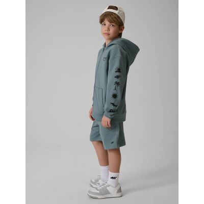 5. Locker geschnittener Kapuzenpullover für Jungen, Größe 4F 4FJRSS26TSWSM3052-46S