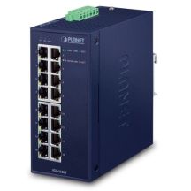 PLANET IGS-1600T Netzwerkverbindung Unmanaged L2 Gigabit Ethernet (10/100/1000) Blau