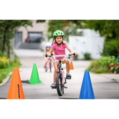 11. Set mit Trainingskegeln, 23 cm hoch, 10 Stück, Dunlop