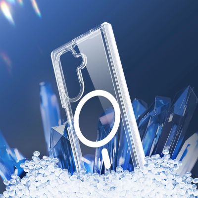 9. Dux Ducis Clin Mag Case für Samsung Galaxy Z Fold 8 / Z Fold 7, kompatibel mit MagSafe – Transparent