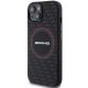 2. Mercedes AMG Silikonhülle mit Carbon-Muster und MagSafe-Funktion für iPhone 13 / 14 / 15 – Schwarz