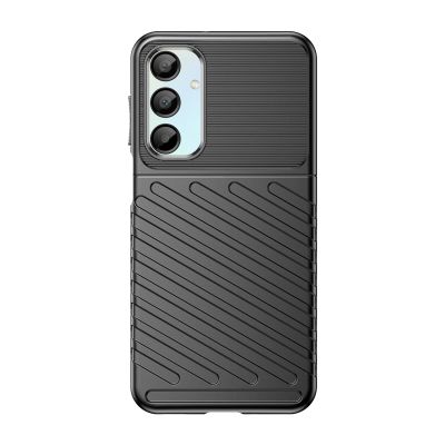 2. Thunder Case für Samsung Galaxy A56/A36 Silikon Panzerhülle - Schwarz