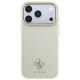 11. Guess Stripe Peony 4G Logo MagSafe Hülle für iPhone 18 Pro / 17 Pro - Beige