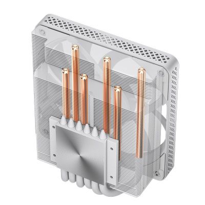 14. Jonsbo HX6200D Prozessor-Luftkühler 12 cm Weiß 1 Stück.