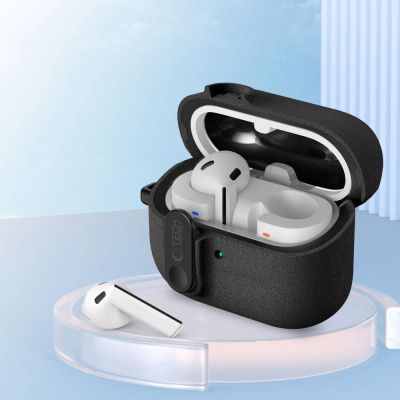 6. Tech-Protect Slim Hook Hülle für Samsung Galaxy Buds 3 / 3 FE / 3 Pro – Schwarz