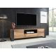 5. TV-Schrank HOLZ 180/44/48 Wotan-Eiche + Anthrazit