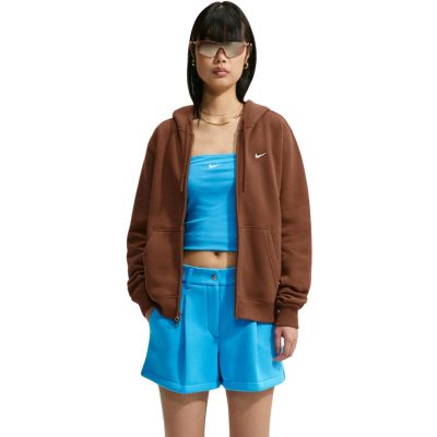 Nike Studio Fleece Damen-Sweatshirt, mittelschwer, hellbraun, IM8504 259